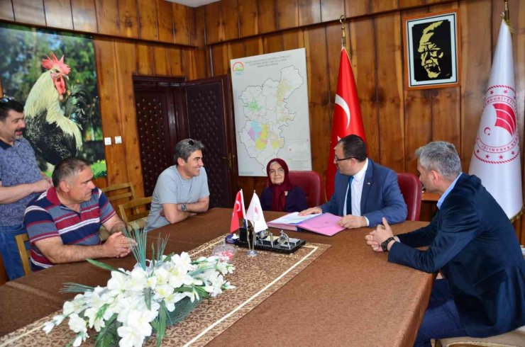 Kırsal kalkınma projelerinde sözleşmeler imzalanıyor