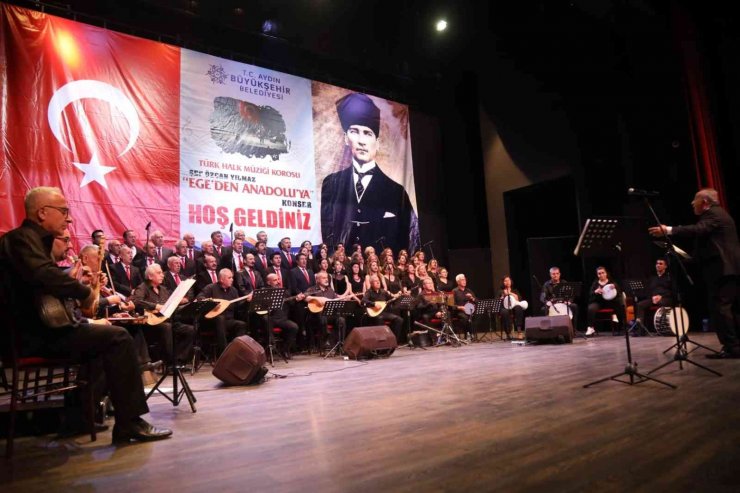 Aydın Büyükşehir Belediyesi Ege’den Anadolu’ya konseri düzenlendi