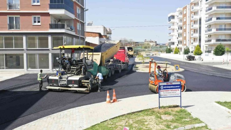 Aydın Büyükşehir Belediyesi Germencik’te yolları yeniledi