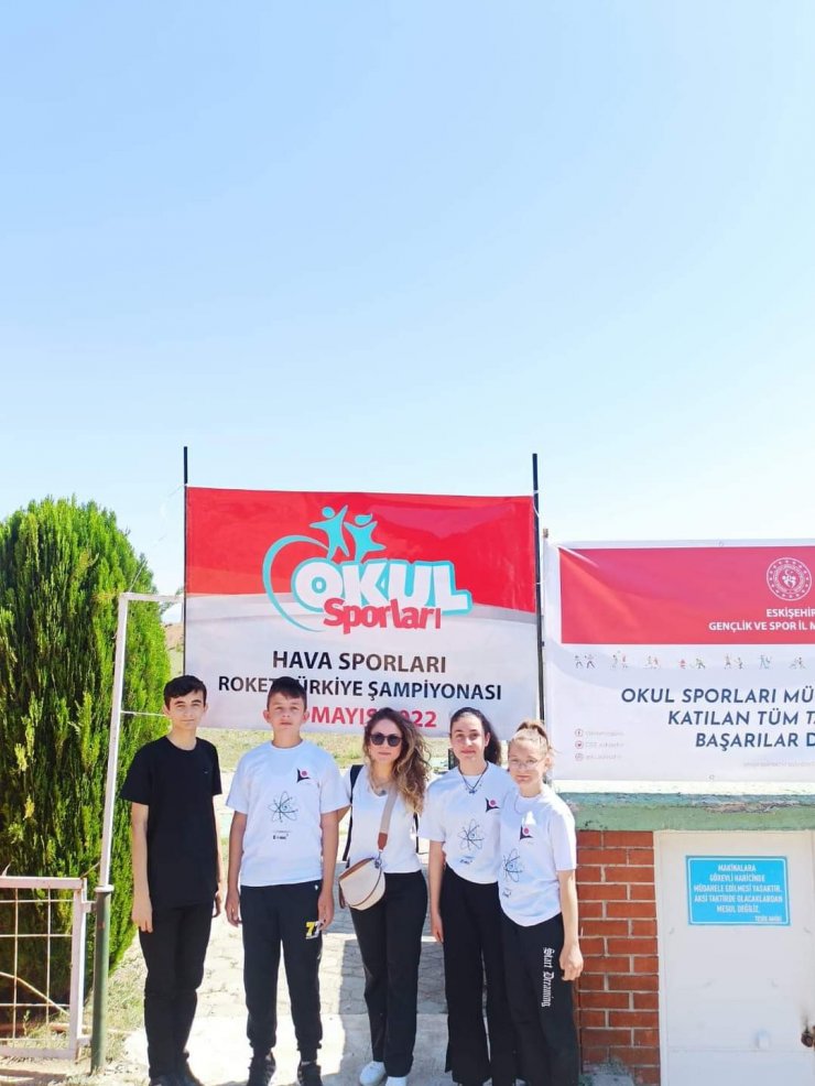 Türkiye Hava Sporları Roket Şampiyonası’nda Türkiye 3’üncülüğü Muğla’dan