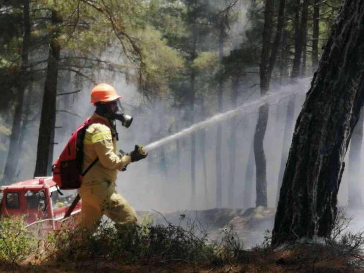 Büyük orman yangını tatbikatı Muğla’da başladı