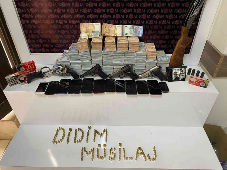 Didim’deki “Musilaj” operasyonunda 10 şüpheli gözaltına alındı