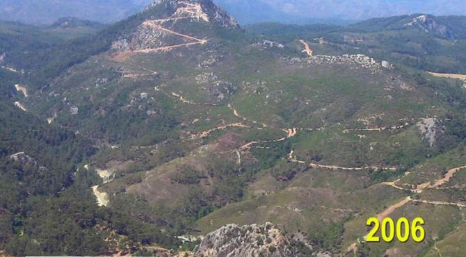 26 yıl önce yandı, yeşil ile mavi tekrar buluştu