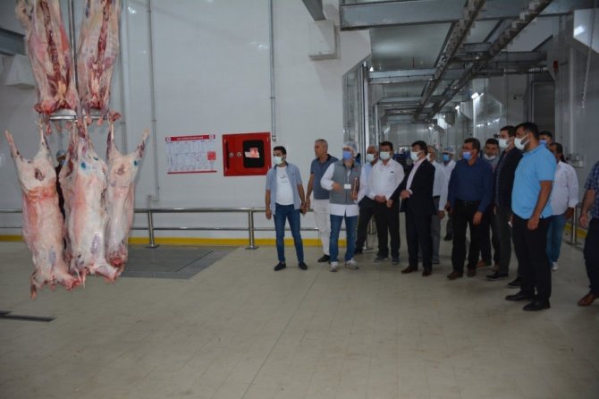 AK Parti heyeti, Van Et ve Süt Kurumunu ziyaret etti