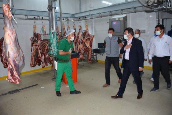 AK Parti heyeti, Van Et ve Süt Kurumunu ziyaret etti