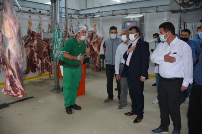 AK Parti heyeti, Van Et ve Süt Kurumunu ziyaret etti