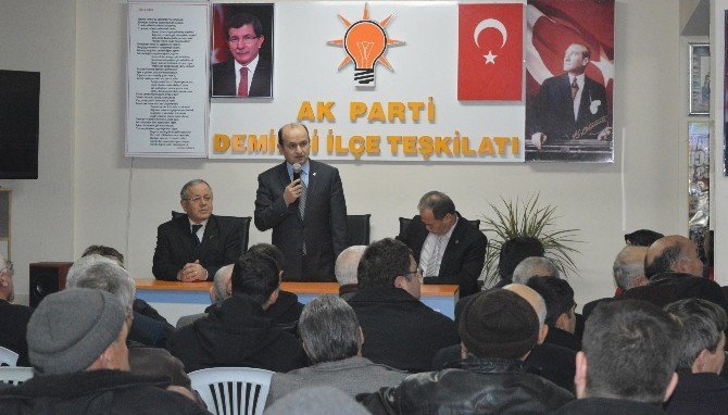 AK PARTİ MANİSA MİLLETVEKİLİ ADAYI AVUKAT AHMET SOFUOĞLU, AK PARTİ DEMİRCİ VE KÖPRÜBAŞI TEŞKİLATLARINI ZİYARET ETTİ.