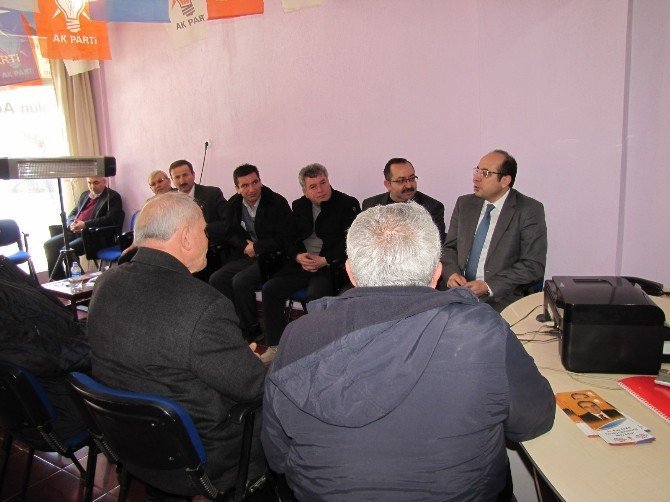 AK PARTİ MİLLETVEKİLİ ADAY ADAYI SAKA'NIN, HİSARCIK ZİYARETİ