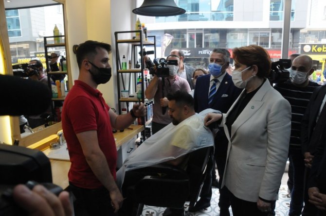 Akşener’den silahlı saldırıya uğrayan Yomra Belediye Başkanı Bıyık’a ziyaret