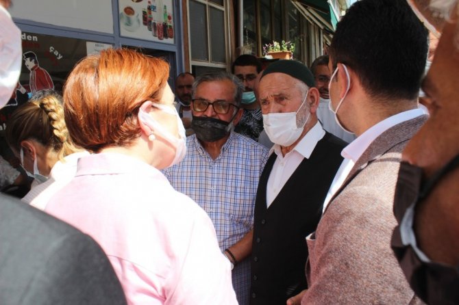 Akşener’den vatandaşa, “Haram olsun” tepkisi