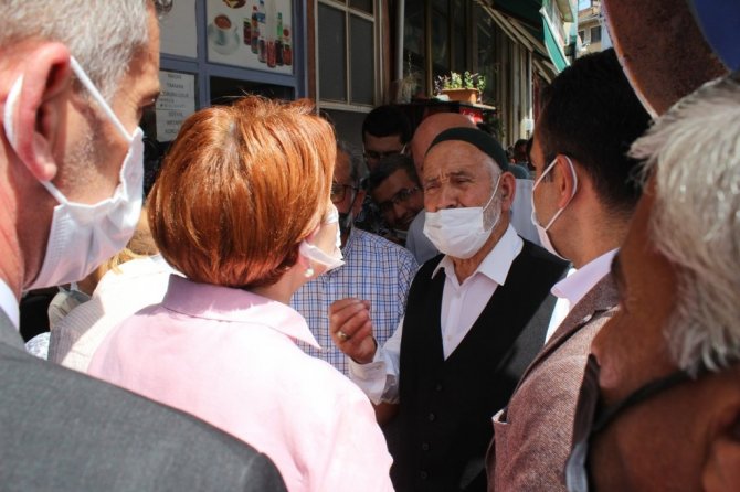 Akşener’den vatandaşa, “Haram olsun” tepkisi