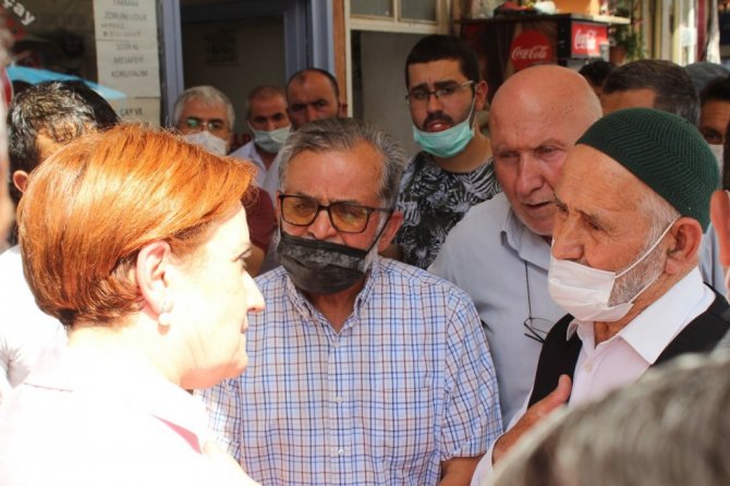 Akşener’den vatandaşa, “Haram olsun” tepkisi
