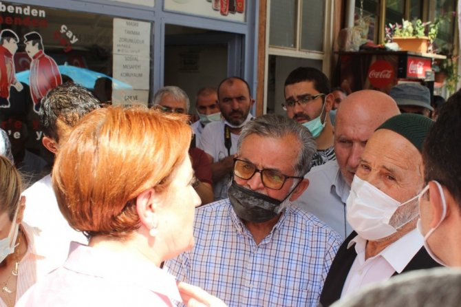 Akşener’den vatandaşa, “Haram olsun” tepkisi