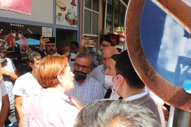 Akşener’den vatandaşa, “Haram olsun” tepkisi