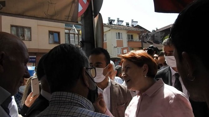 Akşener’den vatandaşa, “Haram olsun” tepkisi
