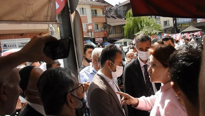 Akşener’den vatandaşa, “Haram olsun” tepkisi