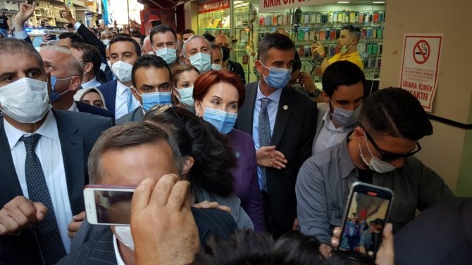 Akşener’in Rize programı gergin devam ediyor