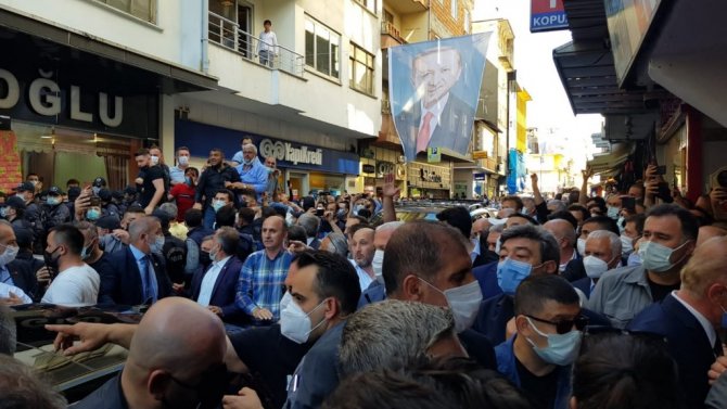 Akşener’in Rize programı gergin devam ediyor