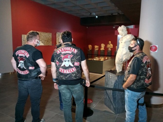 Aydın’ın kültür tanıtımına motosiklet tutkunlarından anlamlı destek