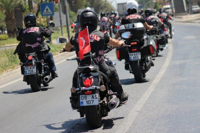 Aydın’ın kültür tanıtımına motosiklet tutkunlarından anlamlı destek