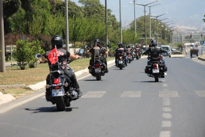 Aydın’ın kültür tanıtımına motosiklet tutkunlarından anlamlı destek