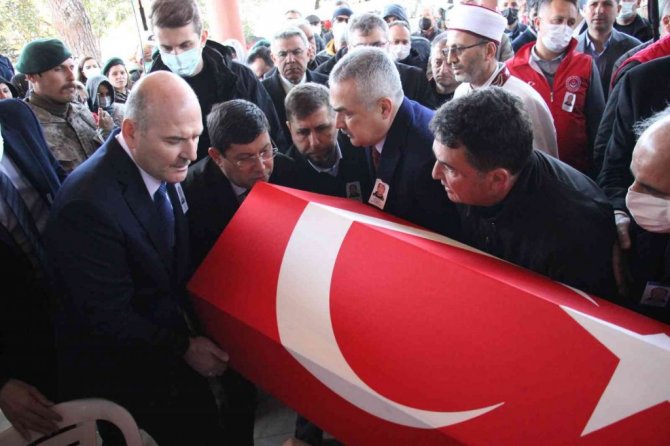 Aydınlı şehit, Necati Aygün, tekbirlerle son yolculuğuna uğurlandı