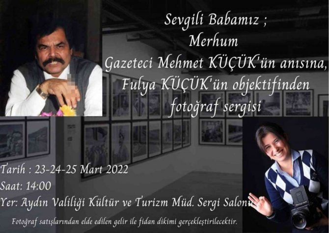 Babasını izleyerek fotoğrafçı oldu, şimdi babasının hatırası için sergi açıyor