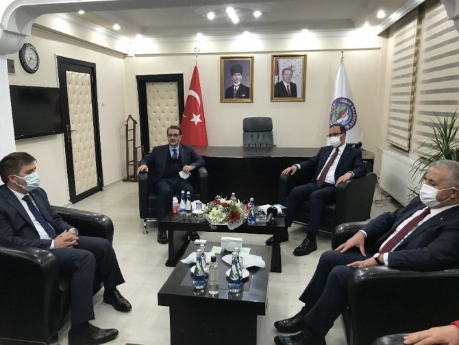 Bakan Dönmez ve Kasapoğlu’nun Iğdır ziyareti
