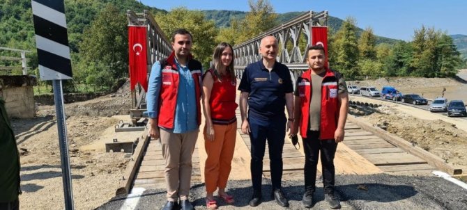 Bakan Karaismailoğlu Bartın’da köprü açılışına katıldı