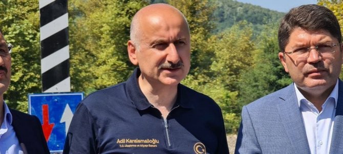 Bakan Karaismailoğlu Bartın’da köprü açılışına katıldı