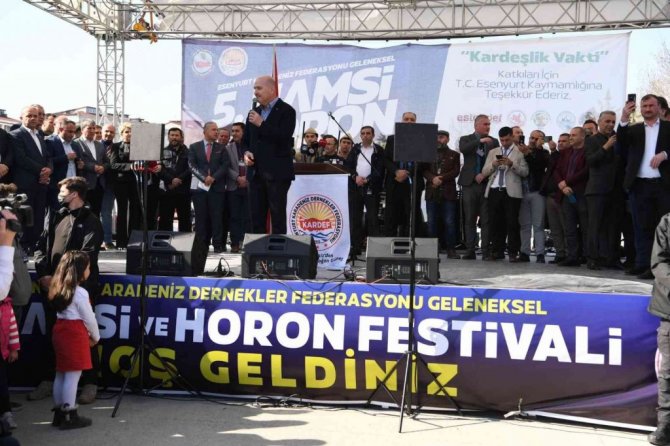 Bakan Soylu: “Milletimden bir tek kişinin huzurunu bozan olursa hayatı dar ederim”