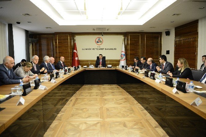 Bakan Tüfenkci, Deik Heyetini Kabul Etti