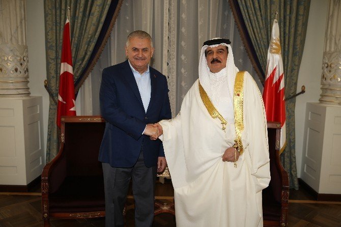 Başbakan Binali Yıldırım Bahreyn Kralı İle Görüştü