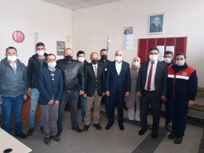 Başkan İnal’dan yeni yıl ziyareti