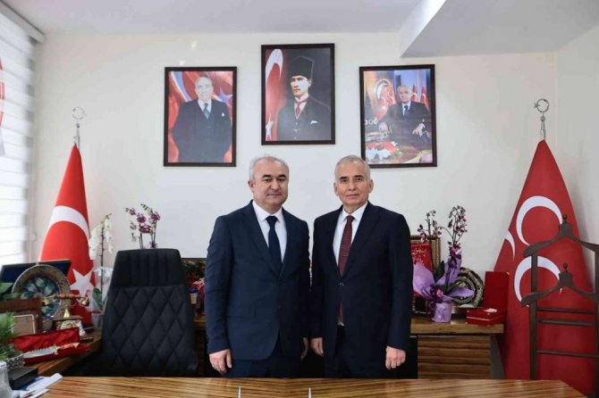 Başkan Zolan’dan MHP İl Başkanı Garip’e ziyaret