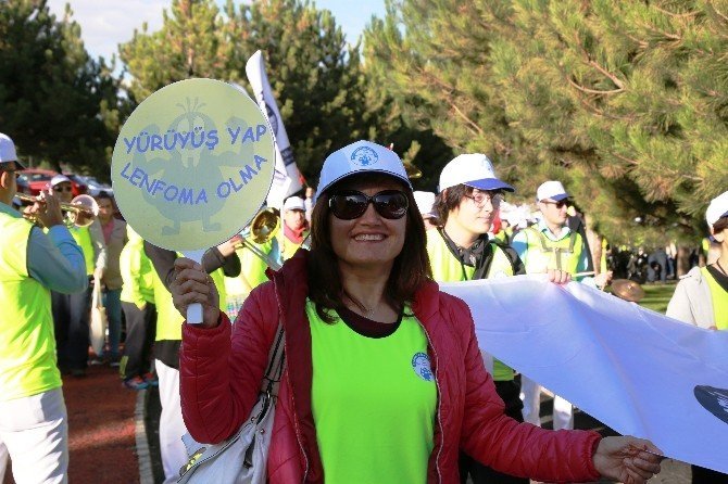 Başkent’te Lenfomaya Karşı Farkındalık Yürüyüşü