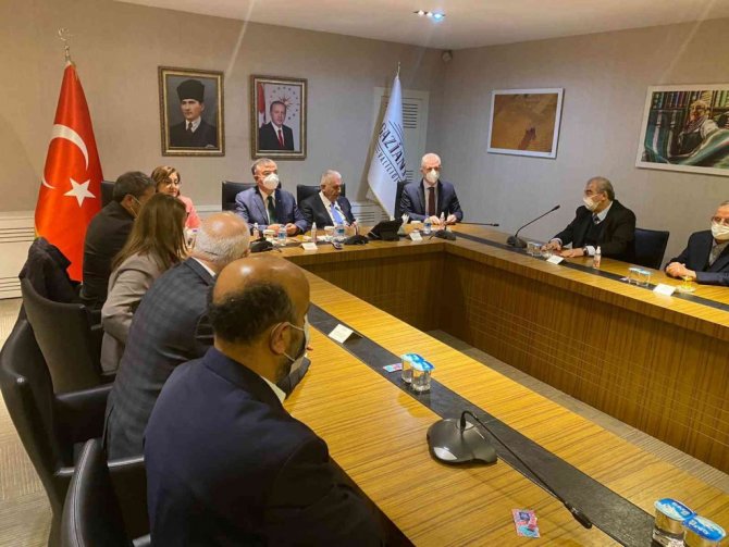 Binali Yıldırım ve İsmet Yılmaz’ın Gaziantep temasları