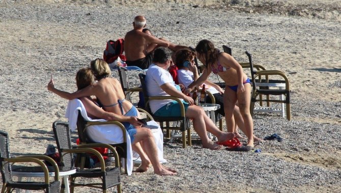 Bodrum’da Kasım ayında deniz keyfi