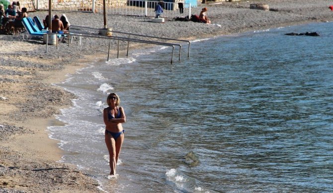 Bodrum’da Kasım ayında deniz keyfi