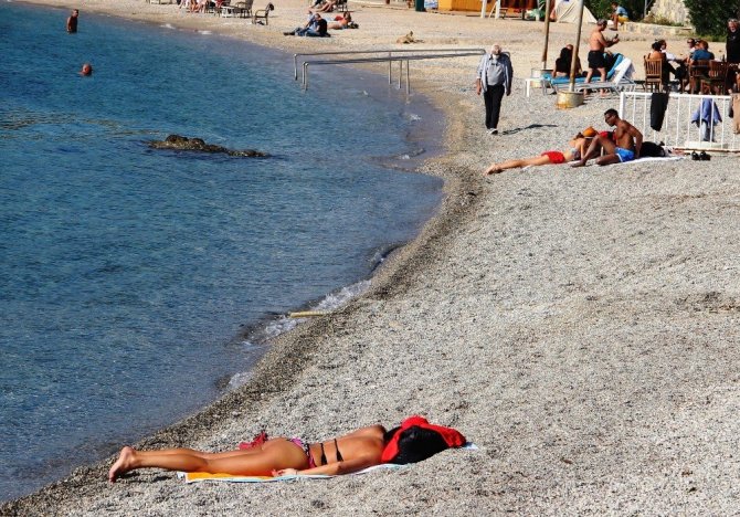 Bodrum’da Kasım ayında deniz keyfi