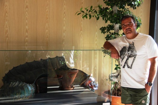 Bodrum’da sanatla tatili bir arada sunan otel ilgi odağı oldu