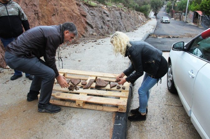 Bodrum’daki sel Bizans mezarlarını ortaya çıkardı