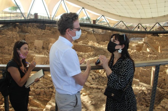 Büyükelçi Meyer-Landrut Göbeklitepe’yi ziyaret etti