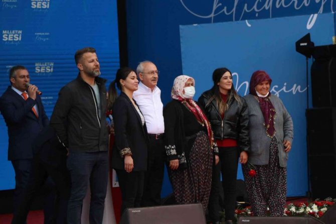 CHP Lideri Kılıçdaroğlu’nun Mersin Mitingi