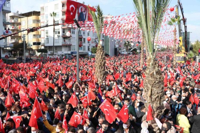 CHP Lideri Kılıçdaroğlu’nun Mersin Mitingi
