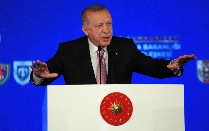 Cumhurbaşkanı Erdoğan, Ay Yıldız Yerleşkesi’nin temel atılma törenine katıldı