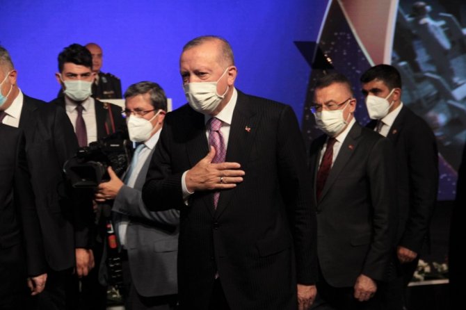 Cumhurbaşkanı Erdoğan, Ay Yıldız Yerleşkesi’nin temel atılma törenine katıldı