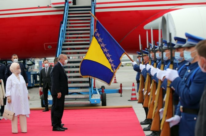 Cumhurbaşkanı Erdoğan Bosna Hersek’te