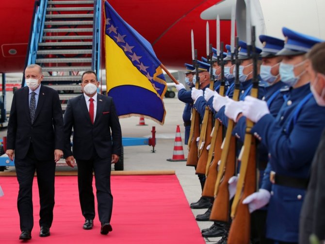 Cumhurbaşkanı Erdoğan Bosna Hersek’te