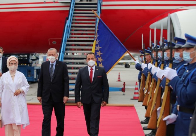 Cumhurbaşkanı Erdoğan Bosna Hersek’te